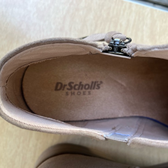 Dr. Scholl’s Astir Ankle Booties NWOT In Tan Sz 6 Wide - Picture 9 of 13